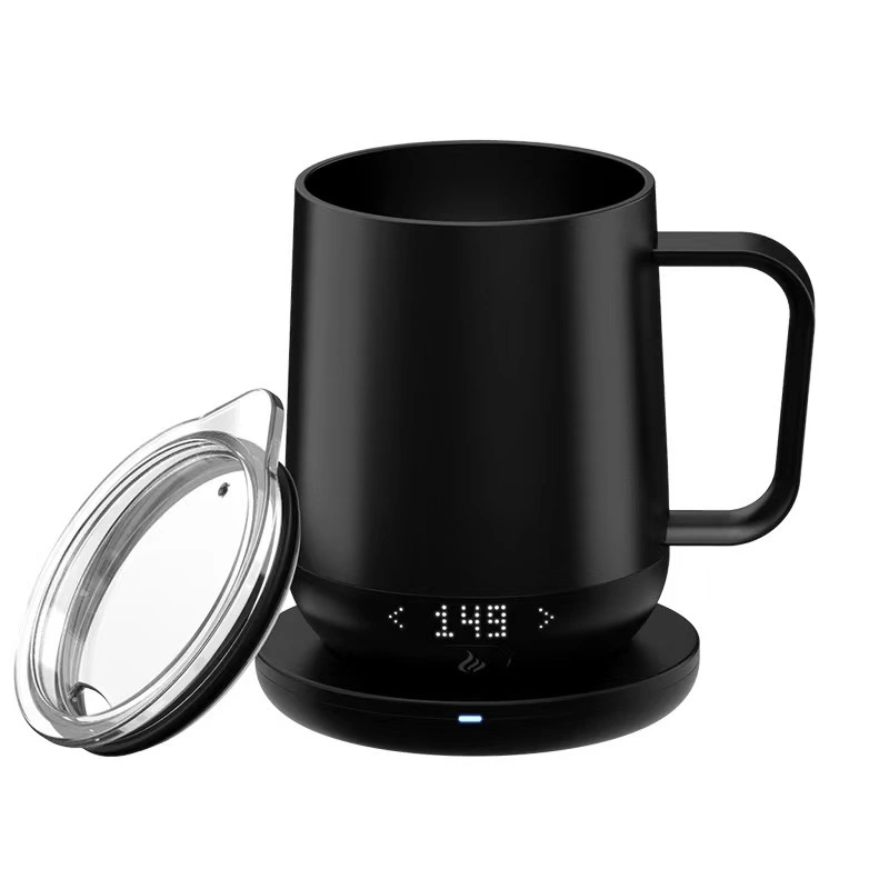 12oz Smart Mug App Temperature Control Smart Drinkware Warmer Wireless Heated Coffee Cup
